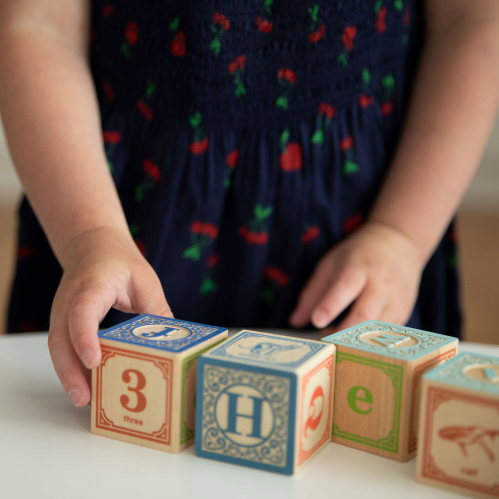 Uncle Goose Classic Lowercase ABC Blocks