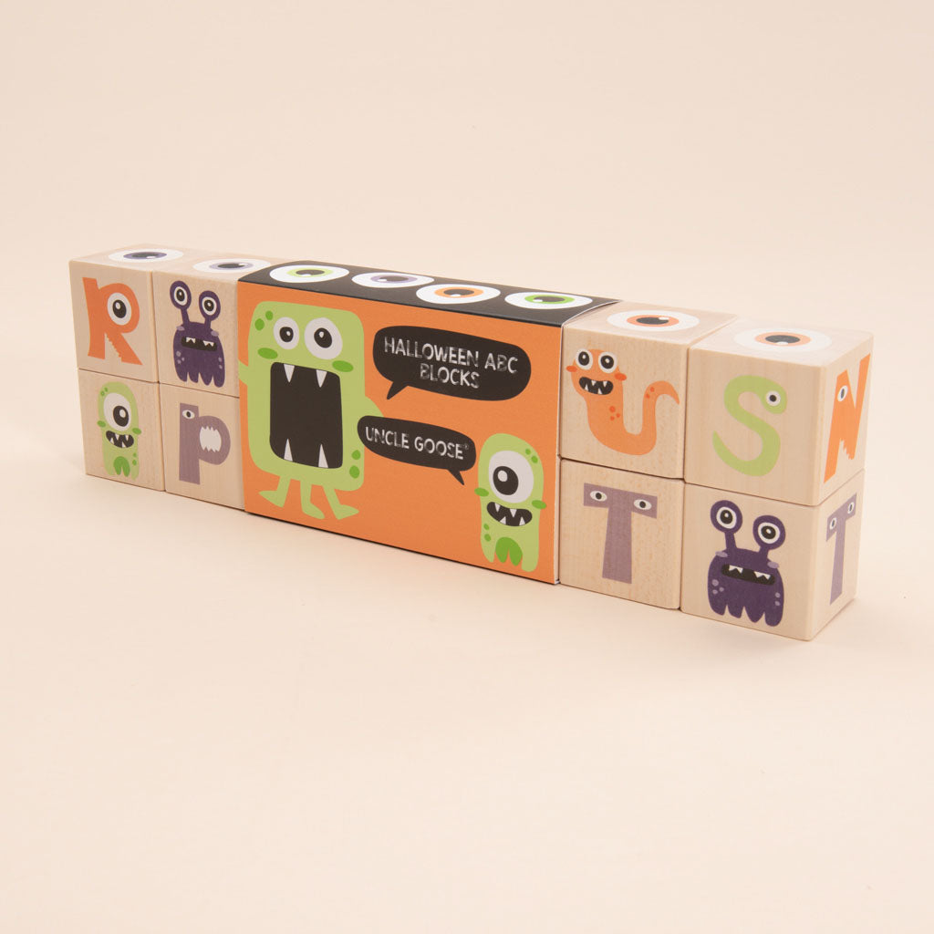 New Decor: Happy Halloween ABC Blocks!