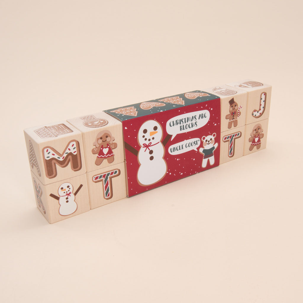 No Crumbs, No Calories: Introducing Merry Christmas ABC Blocks!