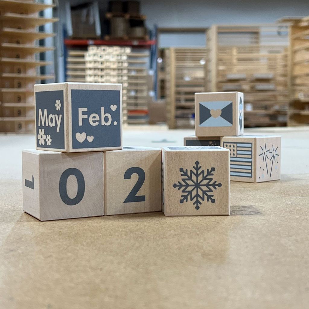 Uncle Goose Perpetual Calendar Blocks