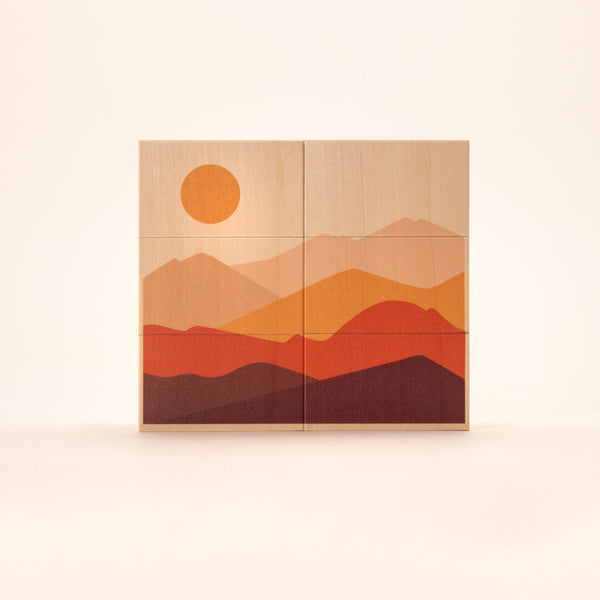 Desert Environments Block Puzzle by Uncle Goose