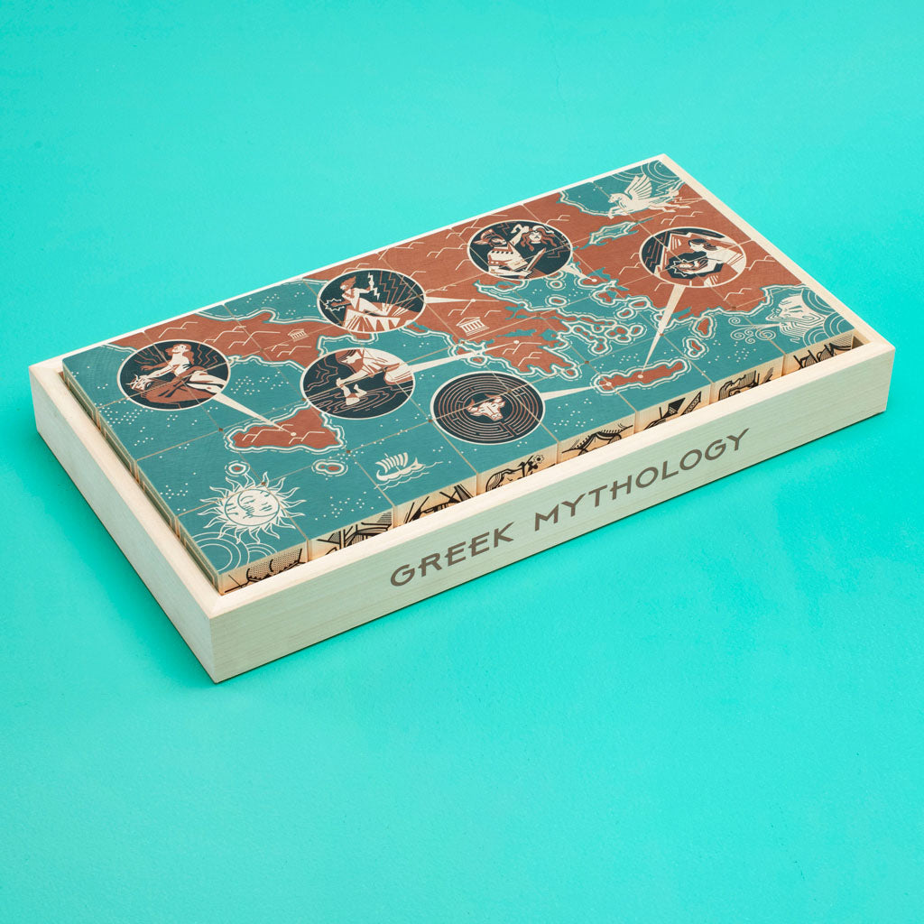 Uncle Goose Greek Mythology Blocks