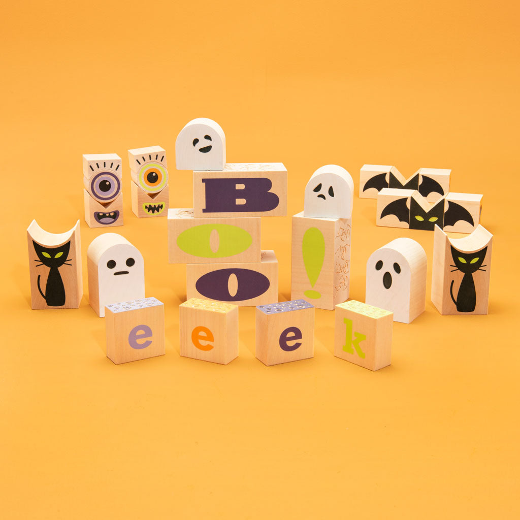 Uncle Goose Groovy Ghoulie Blocks